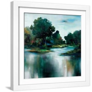 Fresh Escape III - White Framed Art Print Wall Art, 16x16