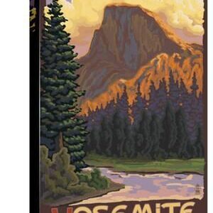 Half Dome, Yosemite National Park, California - Canvas Print Wall Art, 12x18