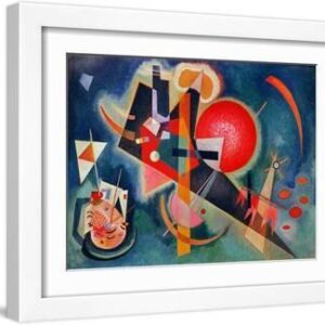 In Blue, 1925 - White Framed Art Print Wall Art, 16x12
