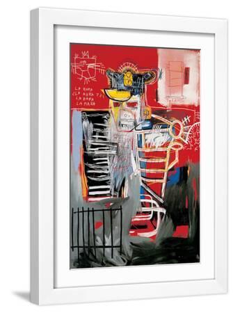 La Hara - White Framed Art Print Wall Art, 12x18