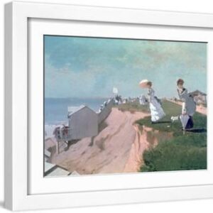 Long Branch, 1869 - White Framed Art Print Wall Art, 16x12