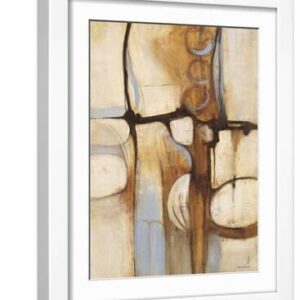 Mid Century 2 - White Framed Art Print Wall Art, 12x16