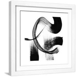 Playtime III - White Framed Art Print Wall Art, 16x16