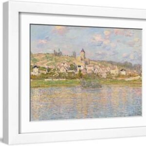 Vétheuil, 1879 - White Framed Art Print Wall Art, 16x12