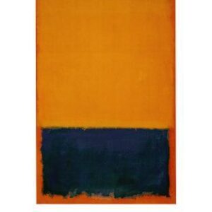 Yellow, Blue, Orange, 1955 - Wall Art Print, 28x39
